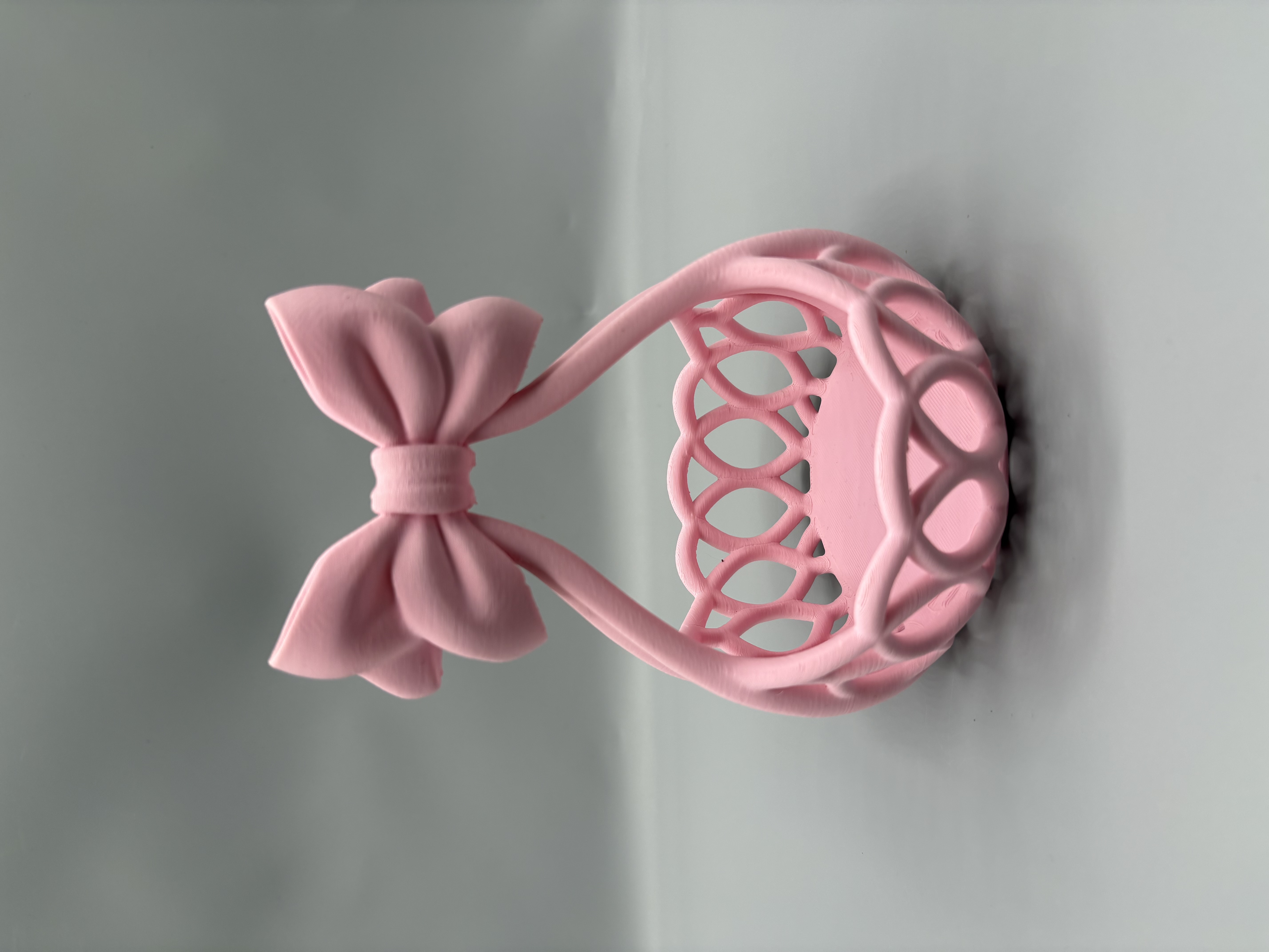 Coșuleț Decorativ cu Fundă – Organizator Elegant & 3D Printed - imagine galerie