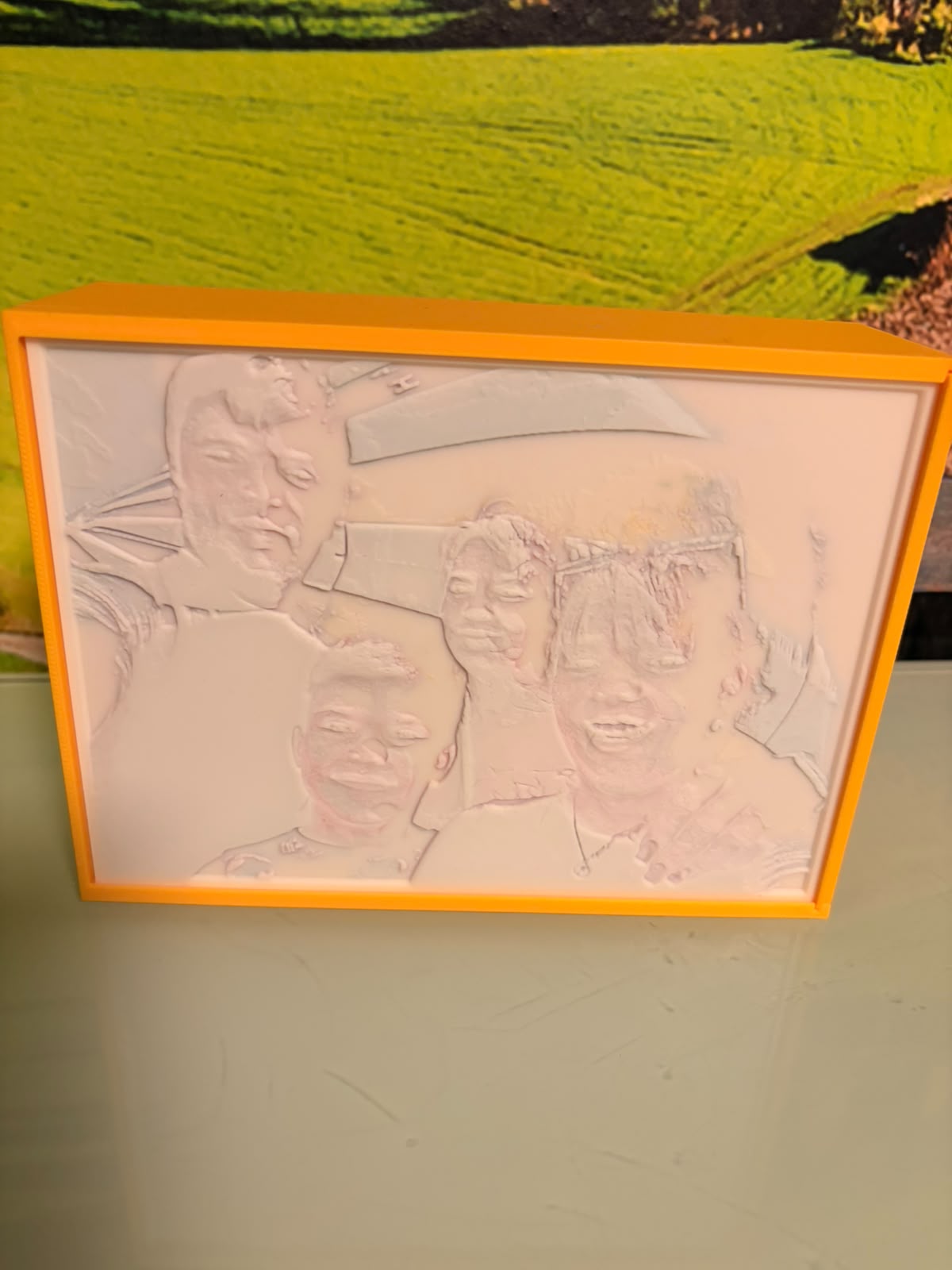 Lampă Litofanie 3D Personalizată după Fotografie - imagine galerie