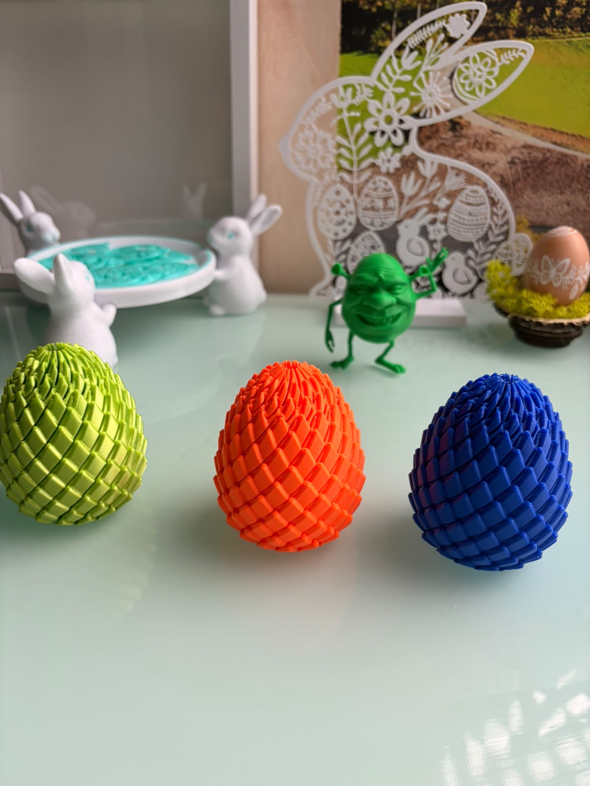 Fidget 3D Articulat – Design Solzi de Dragon (Jucărie Senzorială) - imagine galerie
