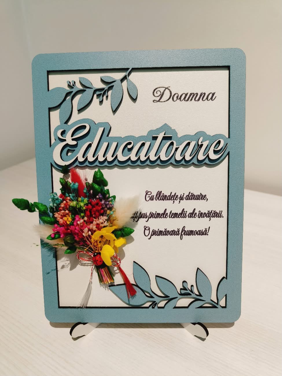 Cadouri Personalizate și Plachete Decorative cu Flori Stabilizate - imagine galerie