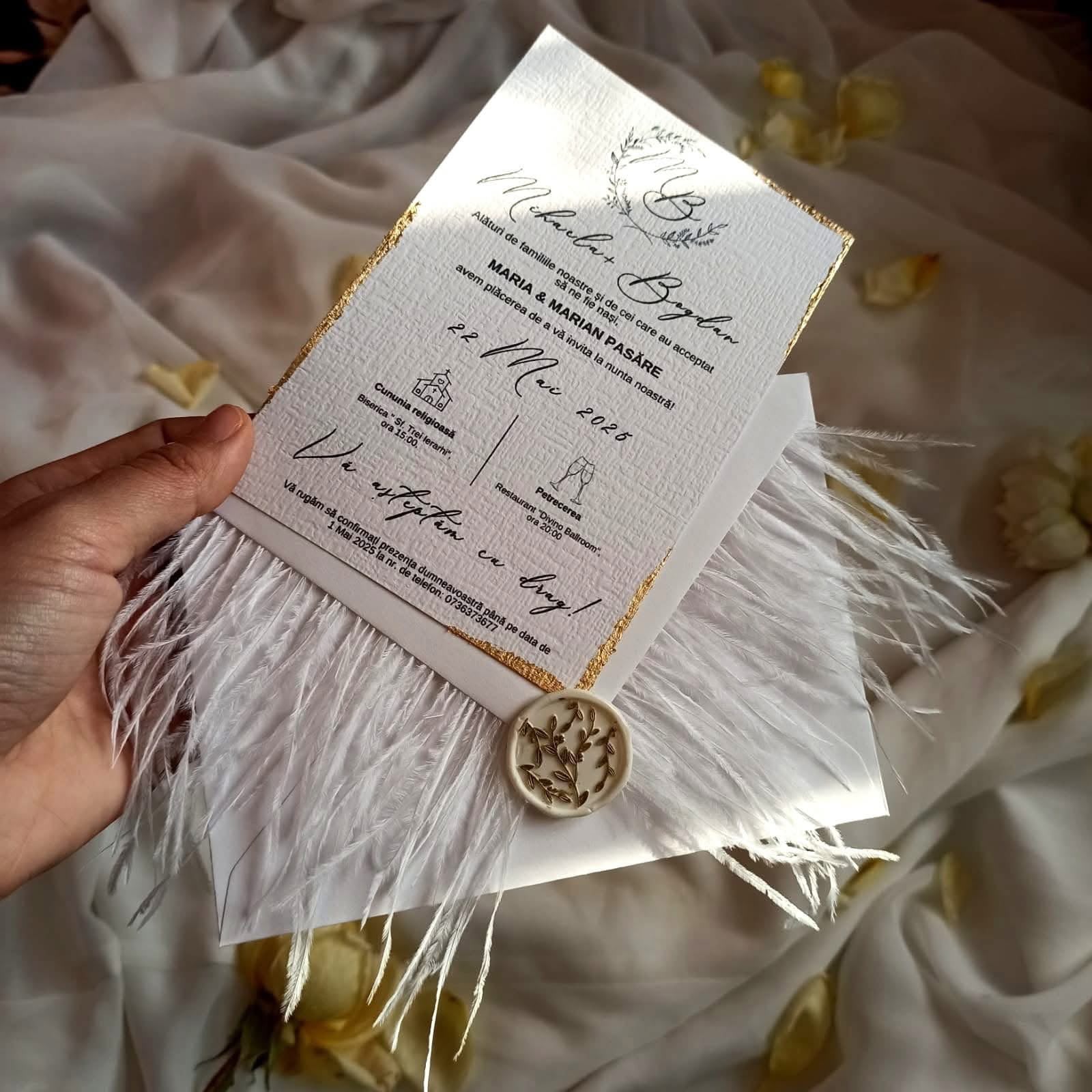Invitatii nunti si botezuri - imagine galerie
