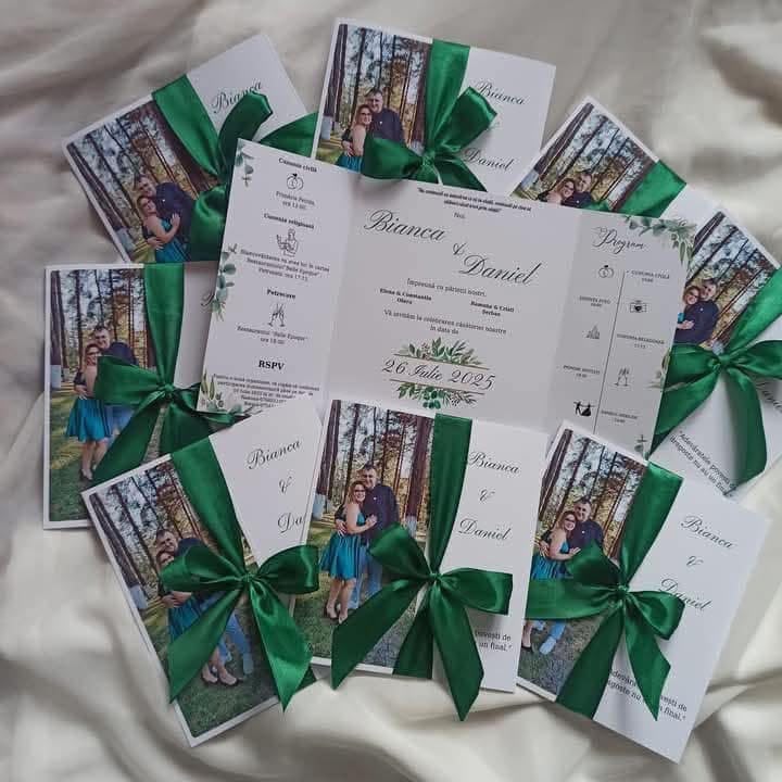 Invitatii nunti si botezuri - imagine galerie