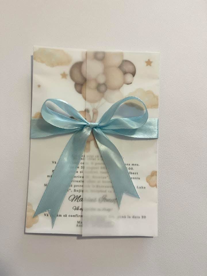 Invitatii nunti si botezuri - imagine galerie
