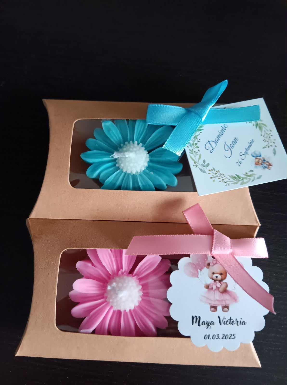 Colecție Mărturii Handmade – Lumânări și Figurine Personalizate pentru Botez și Evenimente – Kasem Studio - imagine galerie