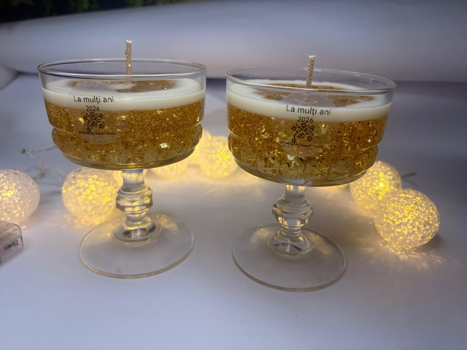 Lumânare Parfumată Handmade în Pahar – Colecția Cocktail / Iced Drinks - imagine galerie
