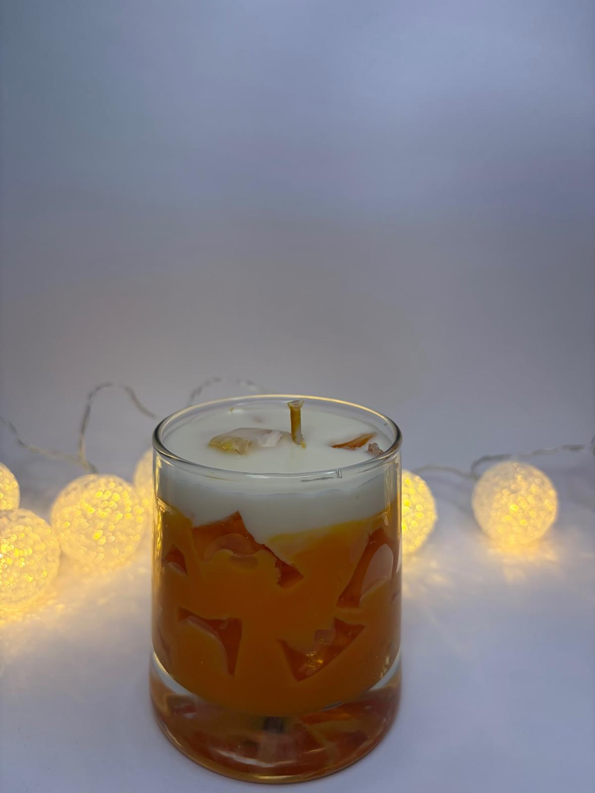 Lumânare Parfumată Handmade în Pahar – Colecția Cocktail / Iced Drinks - imagine galerie