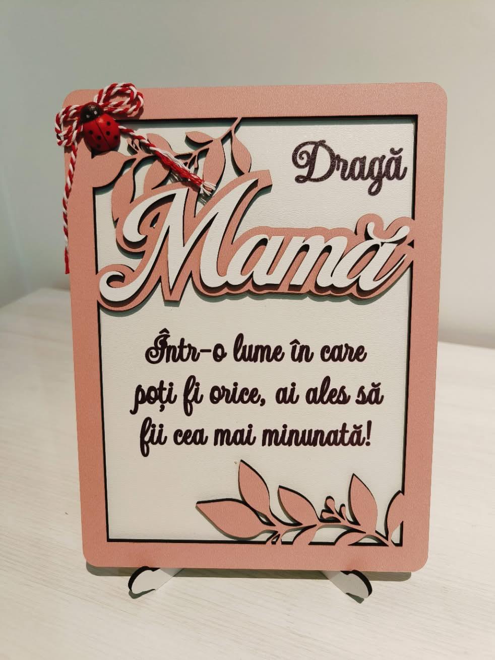 Leagan Decorativ Personalizat din Lemn cu Leagăn și Nume - imagine galerie