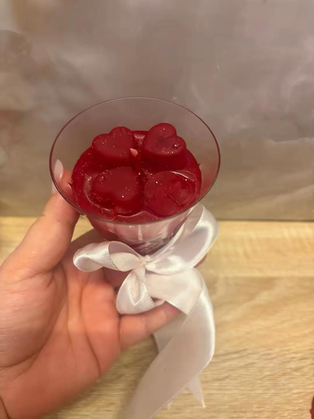 Lumânare Parfumată Handmade în Pahar – Colecția Cocktail / Iced Drinks - imagine galerie