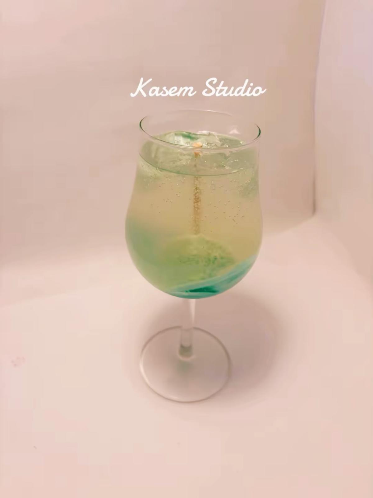 Lumânare Parfumată Handmade în Pahar – Colecția Cocktail / Iced Drinks - imagine galerie