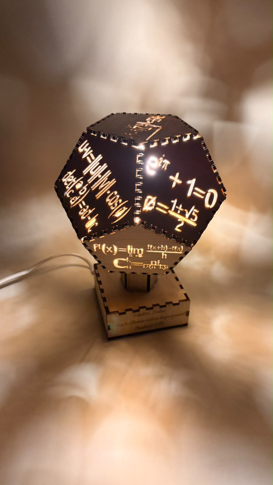 Lampa gravata