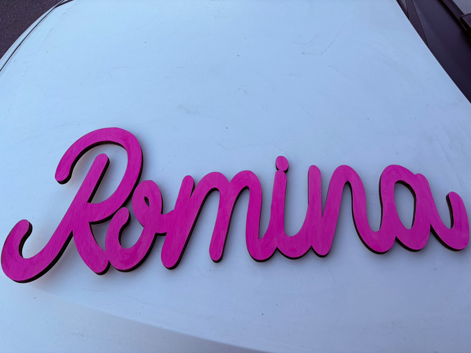 Nume volumetric personalizat de 60 cm