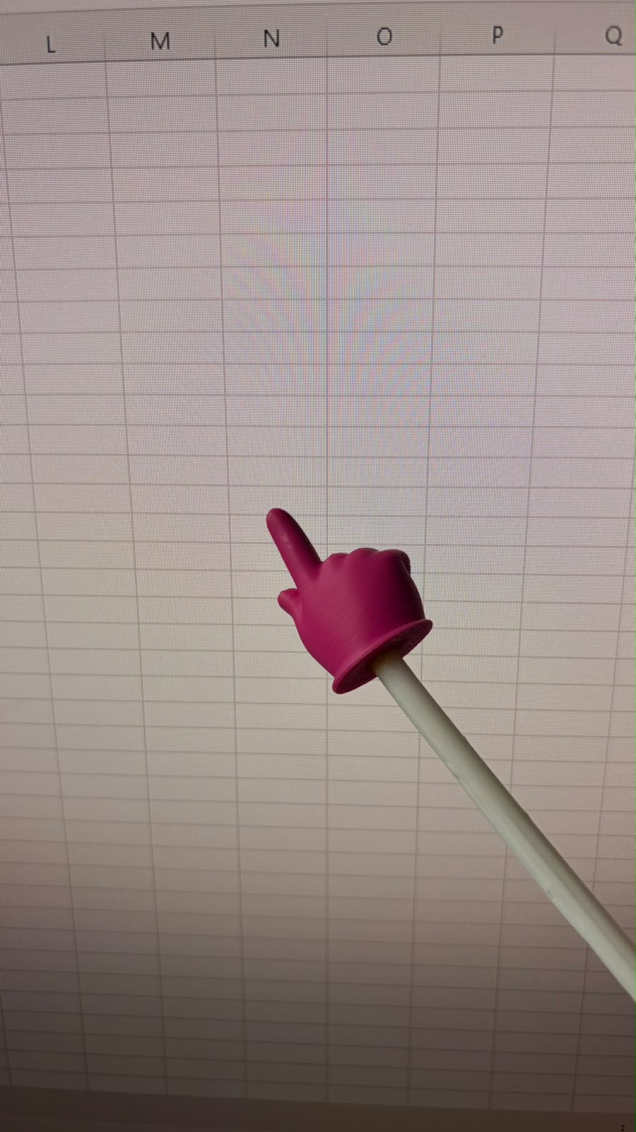 Indicator / Pointer de mână printat 3D pentru prezentări