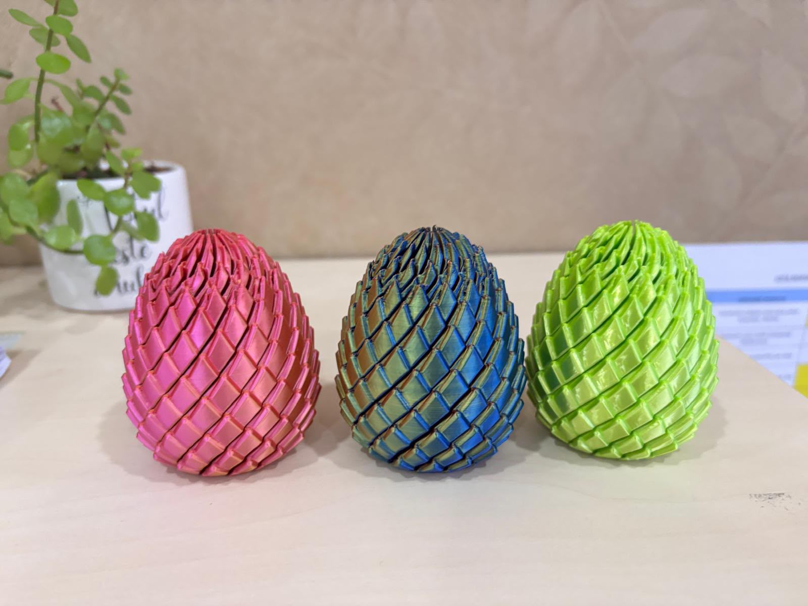 Fidget 3D Articulat – Design Solzi de Dragon (Jucărie Senzorială)