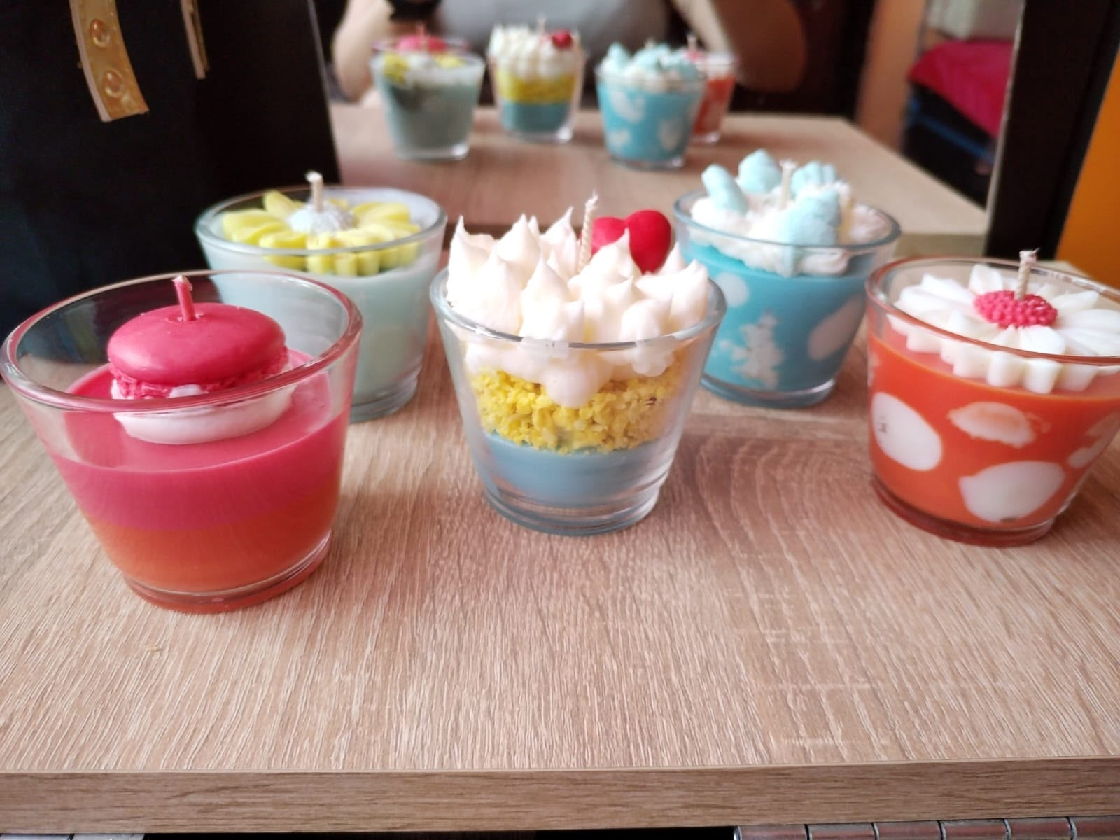 Lumânare Parfumată Handmade în Pahar – Model „Desert & Natură”